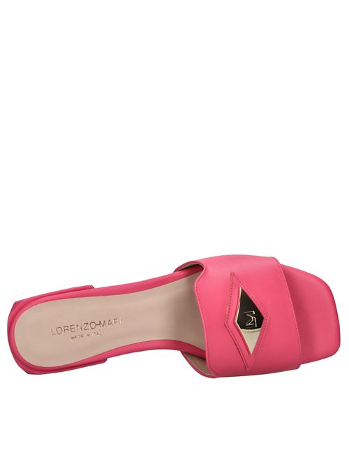 Mules in pelle LORENZO MARI | SAMU MAG 32 VIT.FUXIA-ORO